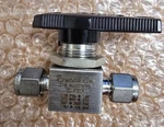 Swagelok SS-43GS4 Ball Valve, 1.4 Cv, 1/4 In.. Fixed Price $61.25.