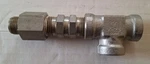 Swagelok Nupro Adjustable Inline Relief Valve With Cajon 316 X-23 Tee. Fixed Price $19.99.