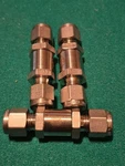 Lot Of (3) Swagelok SS-4C-1/3 Poppet Check Valve 1/4" Tube Psig. Fixed Price $120.00.