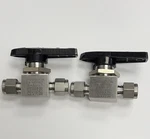 (2) Swagelok SS-43GS4-SC11 Manual Ball Valve 316 1/4 In Npt 3000 Psig. Fixed Price $45.00.