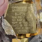 Swagelok Whitey 1/2 Brass 3-WAY Ball Valve 43 Series B-45XS8 New Old Stock Usa. Fixed Price $50.00.