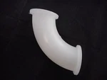 Cole-parmer Polypropylene Sanitary 90-DEGREE Elbow Fitting 1-1/2 Clamp Size. Fixed Price $23.99.
