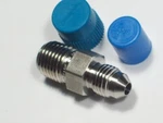 Swagelok Stainless Steel Adapter, 7/16-20 Jic X 1/2" Npt, SS-4-AN-1-4. Fixed Price $15.89.