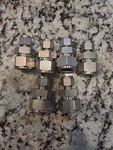 5 Swagelok SS-1210-6-6, Reducing Union Fitting 3/4 X 3/8 Stainless Steel. Fixed Price $150.00.