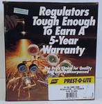 Esab 21365 R-36-500-580 Prest-o-lite Air Pressure Regulator For Nitrogen. Fixed Price $186.69.