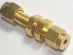 1- Swagelok Brass Bulkhead Connector, 1/8" Od Tube, B-200-61. Fixed Price $15.89.