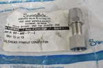 Swagelok SS-400-71-2 Bulkhead Female Connector 1/4" Tube X 1/8" Nptf 316. Fixed Price $24.99.
