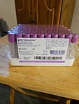 100PCS/PACK K2EDTA 367861 4ML Bd Vacuum Anticoagulant Tube. Expire 12/31/2024. Fixed Price $40.00.
