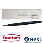 Dental Lab Natural Hair Bristle Ceramic Brush Building Renfert Genius 17150060. Fixed Price $59.99.
