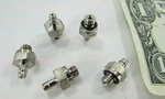 Beswick Chrome Brass Barb Pneumatic Male Adapter Fittings M5 X .08 3MM Tube. Fixed Price $8.99.