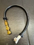 Fuel Hose Assembly 048643-02595-0 Quick Disconnect & Brass Fitting Untested. Fixed Price $9.13.