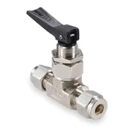 Ham-let H-1200-B-L-1/8 1/8" Compr Brass Ball Valve Inline. Fixed Price $95.89.