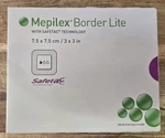 (5) - Boxes Of 281200 Mepilex Border Lite Silicone Foam Dressings 3 25 Pcs. Fixed Price $50.00.