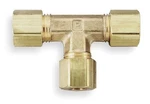 Parker 164C-4 1/4" Compression Brass Union Tee 10PK. Fixed Price $68.25.
