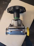 New Top-flo SFV2 Stainless Steel 1.5" Diaphram Valve. Fixed Price $99.00.