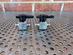 Lot Of 2 Hy-lok P1VH-4T Stainless Steel Ball Valve 3000 Psi. Fixed Price $54.00.