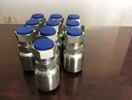 (10 PC)10643 12-12 Parker After Market Hydraulic Hose Fittings 3/4" Female Jic. Fixed Price $96.84.