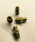 Hoke Gyrolok 4CM4-BR 1/4" Npt Male Connector Lot Of 7. Fixed Price $10.00.