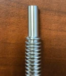 Piece Pack Swagelok Equiv. To 321-4-X-6-B2, .035" Thick Ends/easy Welding. Fixed Price $310.00.