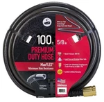Swan Maxflex 5/8 In. 100 Ft. Premium Duty Garden Hose 500PSI Burst Strength. Fixed Price $60.00.