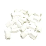 Lot Of 10 Jaco 40-8-8-P-PG Pneumatic Elbow Fittings, 220PSI, 1/2IN Tube Mnpt. Fixed Price $29.00.