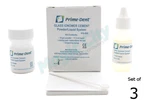 New Prime-dent Permanent Glass Ionomer Dental Luting Cement #010-020 (set Of 3). Fixed Price $48.90.