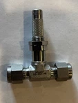 Stainless Steel Flow Metering Valve, 1/4 In. Swagelok Tube Fitting SS-SS4-NE. Fixed Price $70.00.