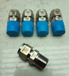 5 Pack Brennan N2404-08-08-SS Instrumentation Fittings For 1/2" Tube Od. Fixed Price $26.00.