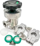 Bmotiontech KF16 Manual Right Angle Bellow Seal Valve W/ Clamps Sets. Fixed Price $79.90.
