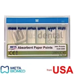 Meta Absorbent Paper Points Color Coded Spill Proof #m- 200PK #107646 /. Fixed Price $13.45.