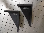 Lot Of 2 Newport Right Angle Brackets. Fixed Price $160.00.