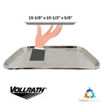 Vollrath 80150 Oblong Serving Display Trays 15-1/8" X 10-1/2" 5/8". Fixed Price $25.00.