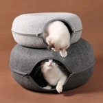 Cat Tunnel Bed Cave Toy Condo Kennel Nest Small Tube. Fixed Price $45.99.