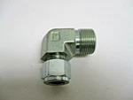 Parker, 8MSEL12N-S, 1/2" Tube X 3/4"MNPT, 90 Deg Elbow Connectors, Cs, Lot Of 6. Fixed Price $33.20.