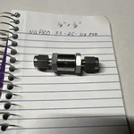 Nupro Swagelok SS-2C-1/3 Psi Check Valve 1/8 Stainless. Fixed Price $50.00.