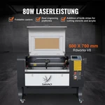 Sihao CO2 80W Laser Engraver Engraving Cutting Machine 50X70CM Lightburn Ruida. Fixed Price $2399.99.