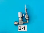 Swagelok 6LV-BN8BW6-DU-C Stainless Steel Valve Assembly W/ Fittings & Tubing. Fixed Price $110.00.