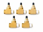 5X Brass Needle Valve 1/4" Npt Adjustable Flow Control Air Water Gas. Fixed Price $59.99.