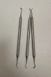 Hu-friedy #CVHL1/2 Carver 6 " Double Ended Stainless Surgical Lot Of 4. Fixed Price $41.09.