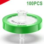100PCS Sterile Pes Membrane Syringe Filter 33MM 0.22 Low Affinity Hydrophilic. Fixed Price $85.99.