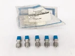 Bag Of 5 New Swagelok SS-6M0-1-2 Stainless Steel Connectors 6MM Od X 1/8". Fixed Price $49.95.
