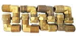 Imperial Poly-flo 90 Elbows (lot Of 8) 3/8" Tube 1/4" Npt. Fixed Price $30.00.