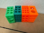 Cole-parmer 4 Way Modular Tube Rack Pp (set Of 11). Fixed Price $100.00.