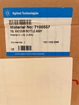 Agilent 10L Vacuum Bottle Asby. Pn 7100557. New.. Fixed Price $85.00.