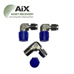 Lot Of Parker 2MSEL4N-316 A-lok 1/8 Tube X 1/4 Npt Elbow SS316 Stainless. Fixed Price $23.99.