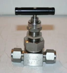 1/2" Tube Severe Service Needle Valve (6000 Psig) Swagelok SS-6NRS8-G. Fixed Price $54.40.