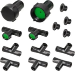 Soaker Hose Fittings Quick Set Connectors For 3/8" Garden. Fixed Price $28.00.