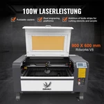 Laser Engraver 100W CO2 Engraving Machine 90X60CM Cutting Ruida. Fixed Price $2999.99.