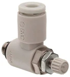 (10) Smc New AS1211F-M5-06 Plc 6MM Elbow Speed Controller Air Flow Valve. Fixed Price $29.99.