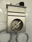 Varian 9515210 Pneumatic Stainless Swing Gate Valve - Vacuum Semiconductor Part. Fixed Price $999.99.
